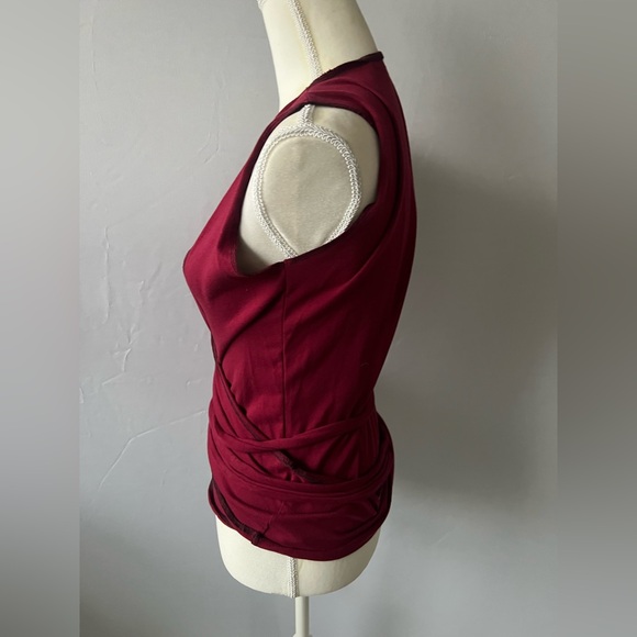 HerbanDevil Burgundy Layer Me Vest Wrap - Picture 4 of 10